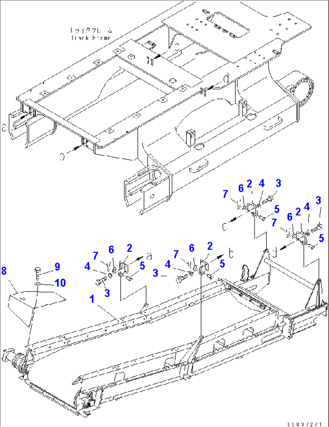 1ST CONVEYOR SYSTEM(#1101-)