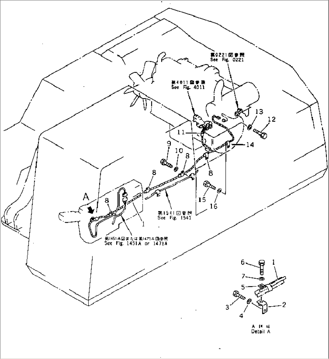 ELECTRICAL SYSTEM (WIRING) (FOR ENGINE CONTROL)(#36614-)