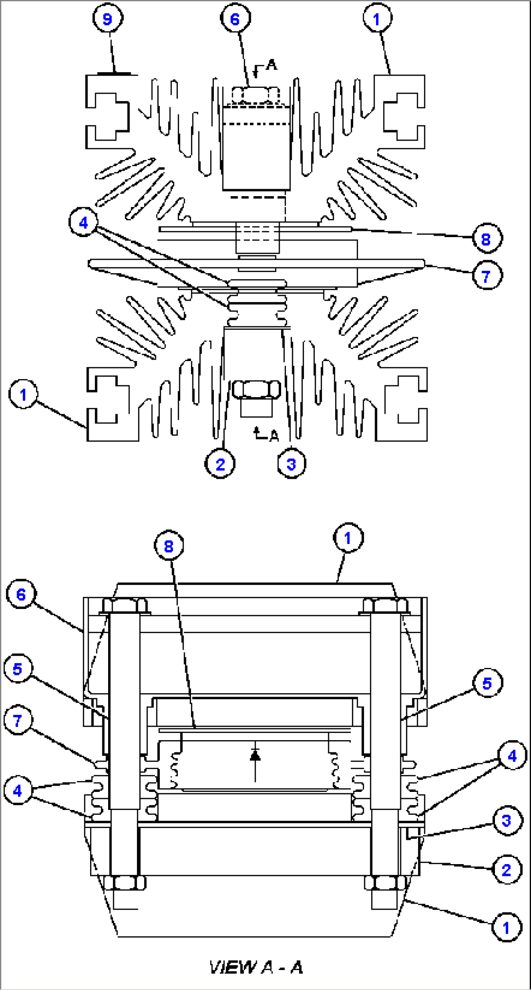 DIODE/HEAT SINK ASSEMBLY