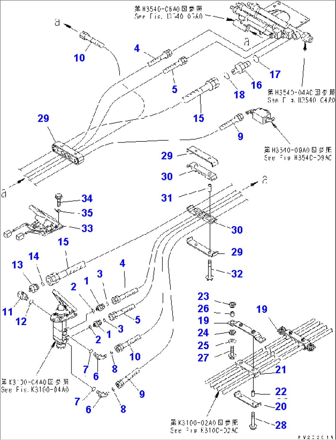 FLOOR (BRAKE VALVE PIPING)
