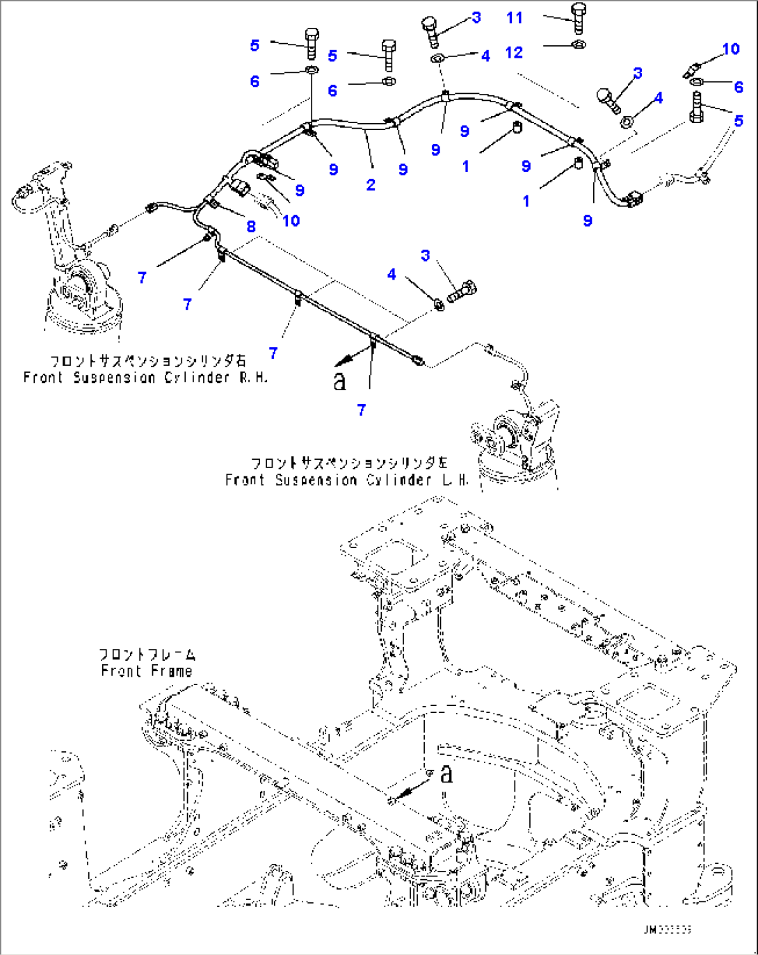 Payload Meter Wiring Harness, Front (#10001-)