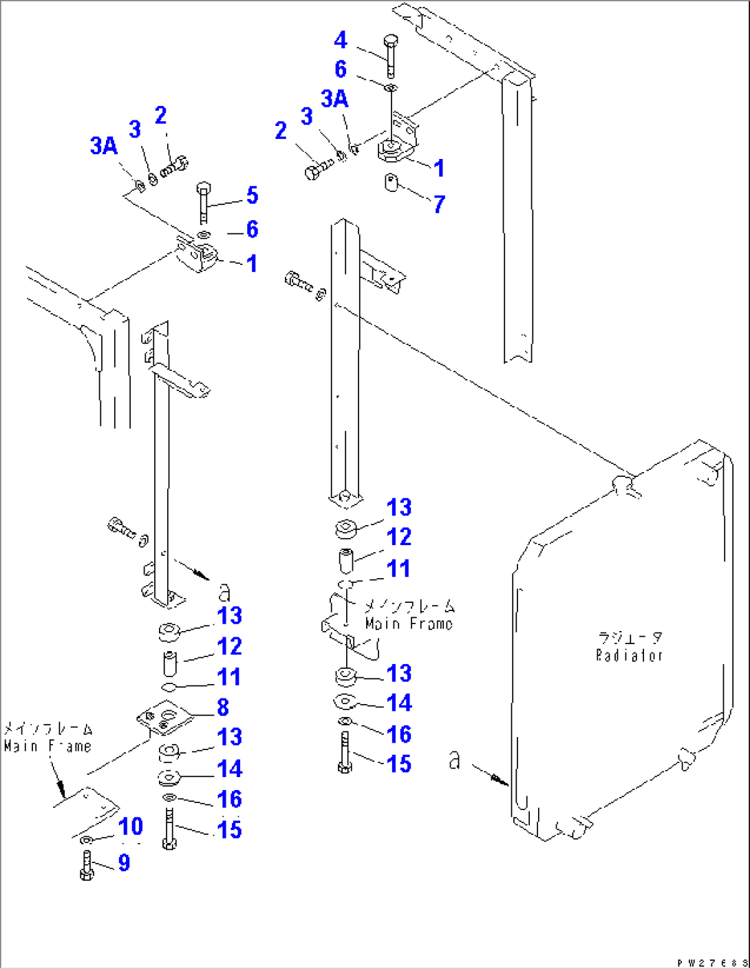 RADIATOR MOUNTING