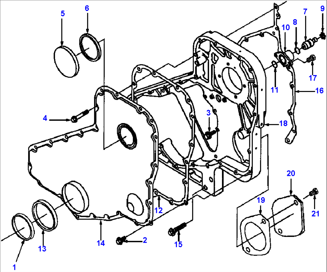 FRONT GEAR COVER