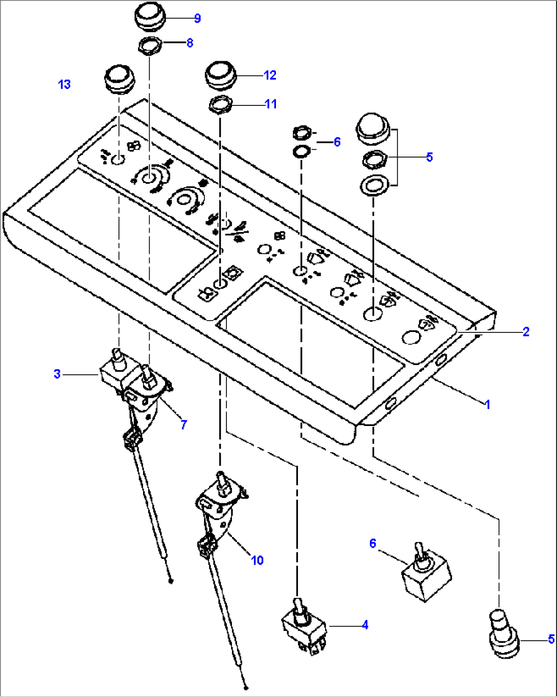 HEATER ASSEMBLY SIDE MOUNTED - EAGLE (CONTROL PANEL)