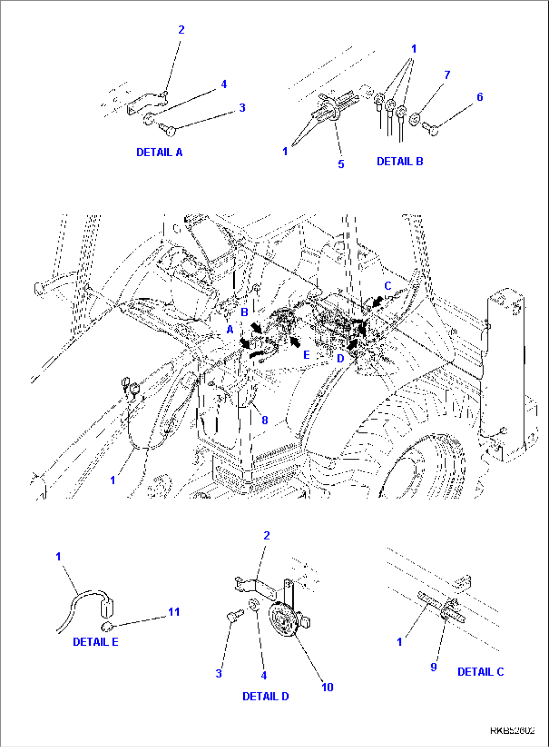 ELECTRICAL SYSTEM (FRAME LINE) (1/2)