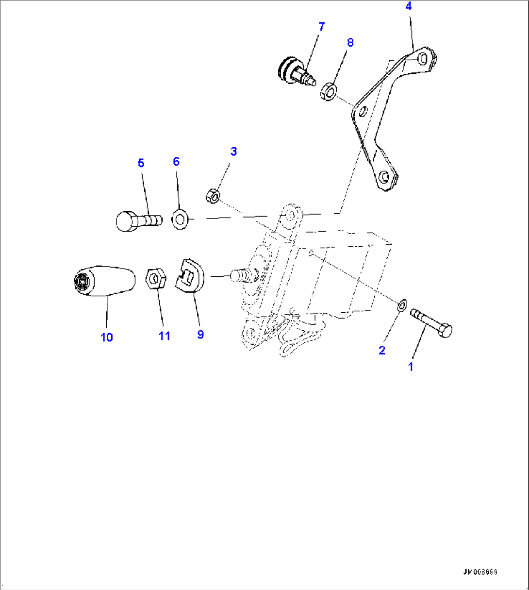 Cab, Knob (#50001-)