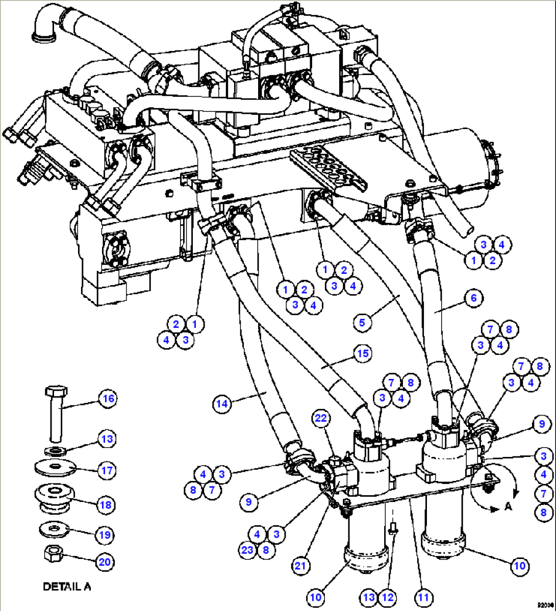 PUMP MODULE - BRAKE COOLING & HOIST 2/2