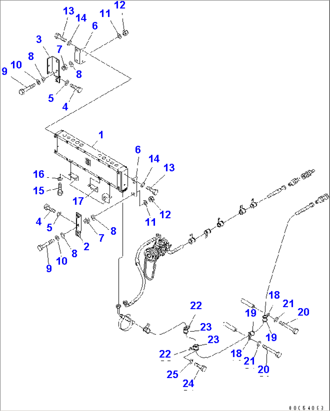 CONDENSER RELATED PARTS (FOR SLAG HANDLING)(#58491-)