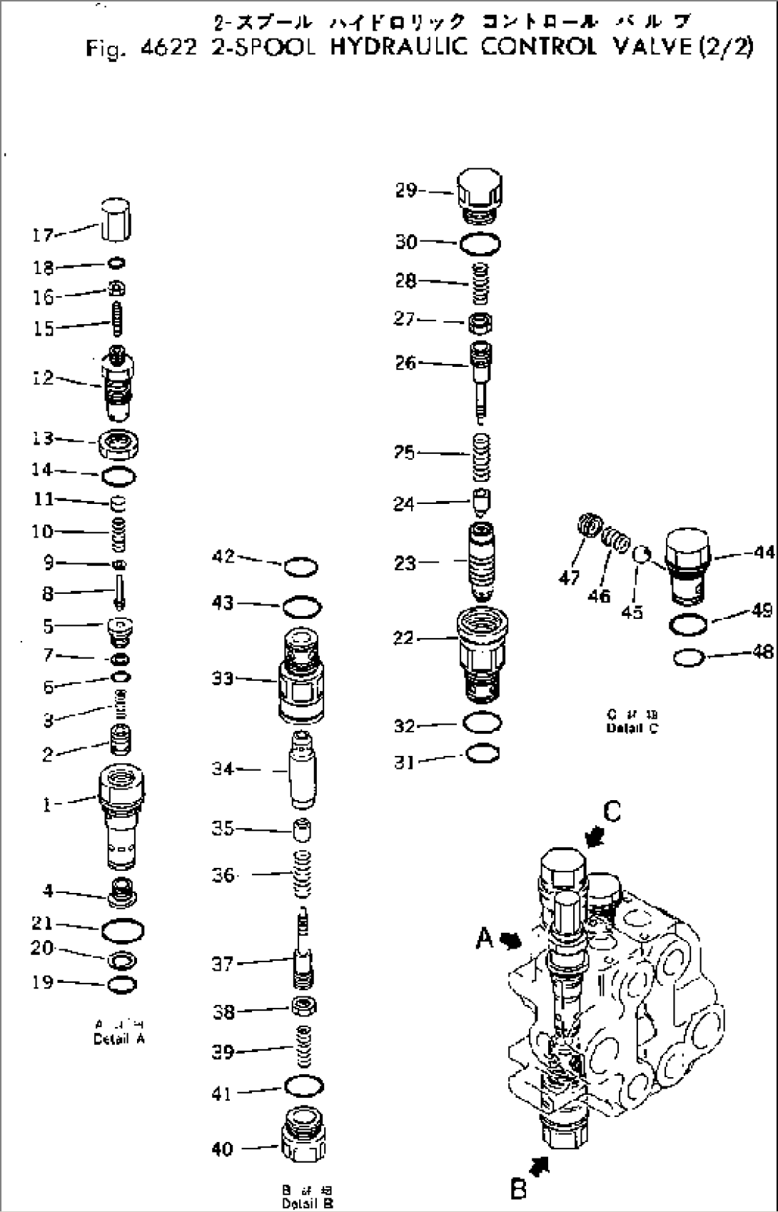 2-SPOOL CONTROL VALVE (2/2)