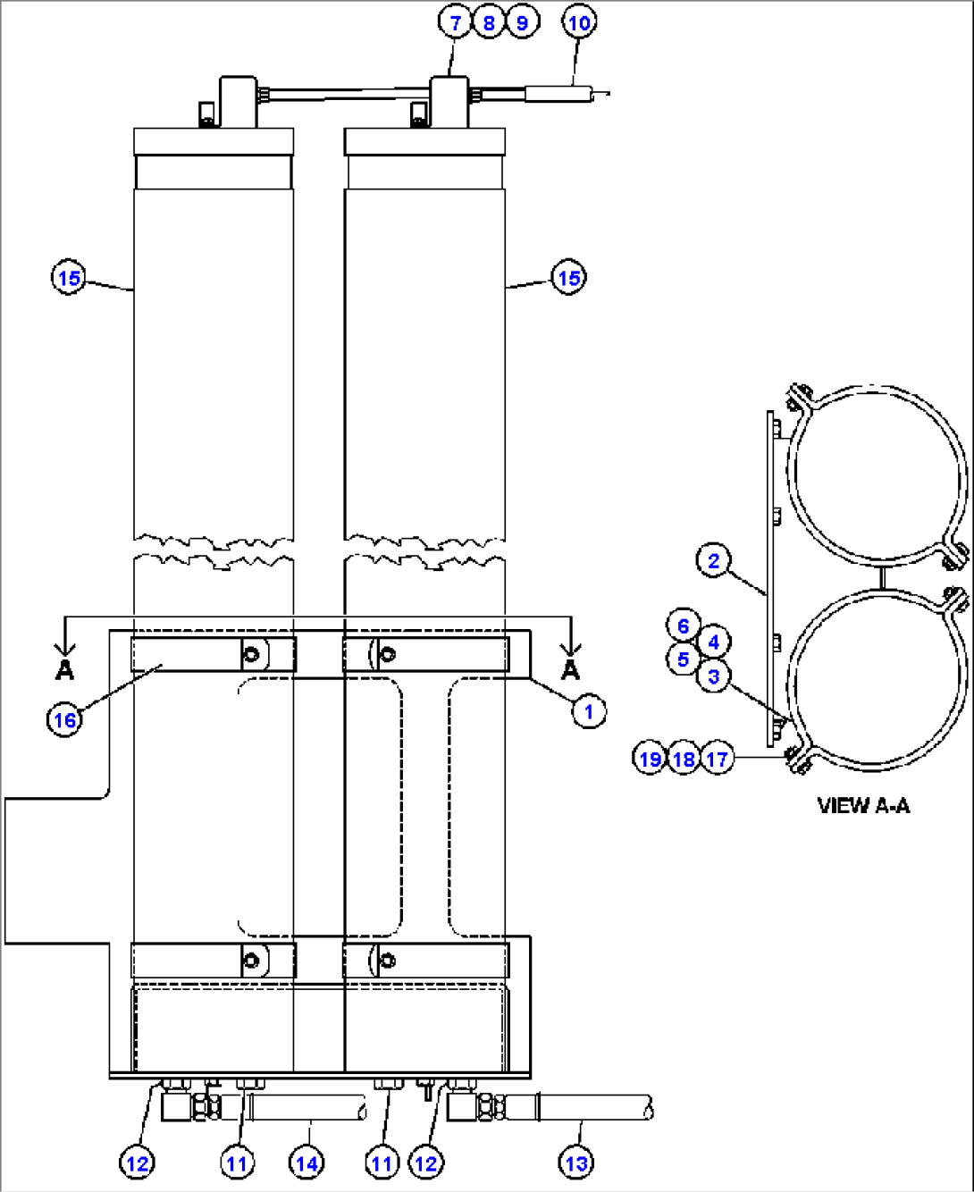 STEERING ACCUMULATOR INSTALLATION