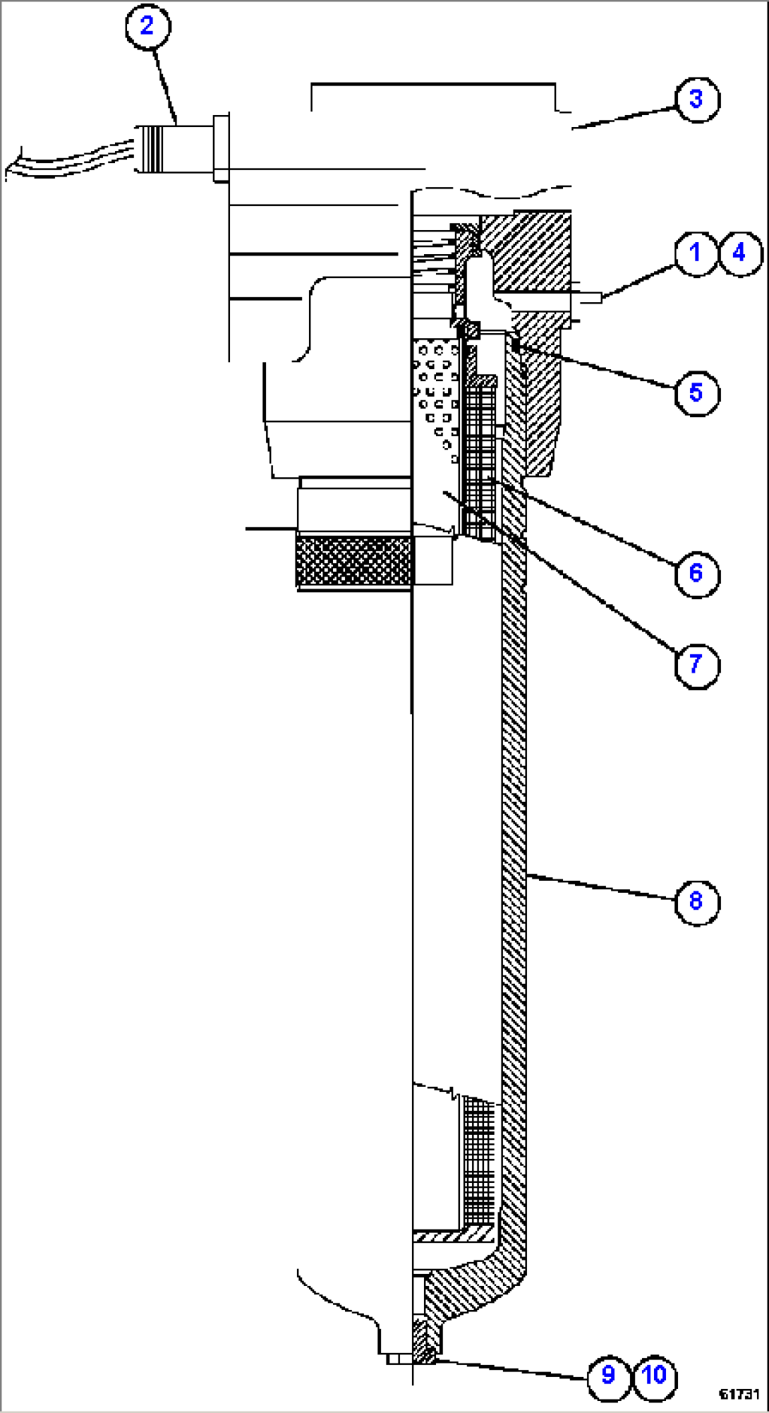 HYDRAULIC FILTER - STEERING XB3938
