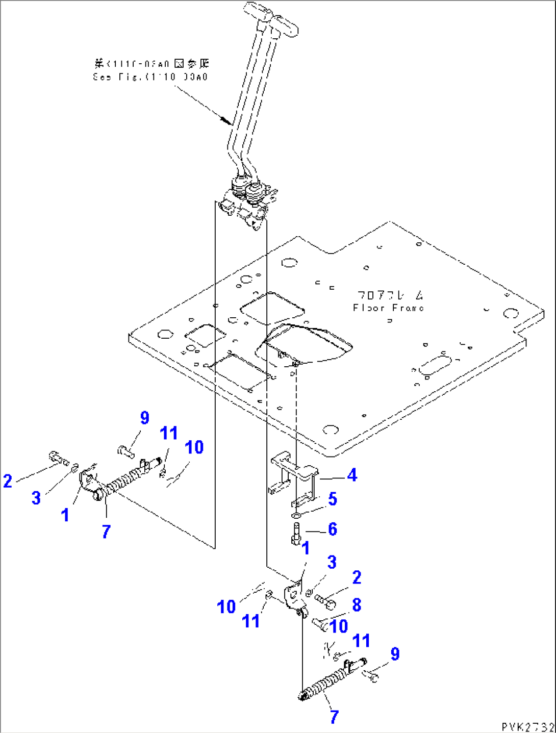 FLOOR FRAME (DAMPER)