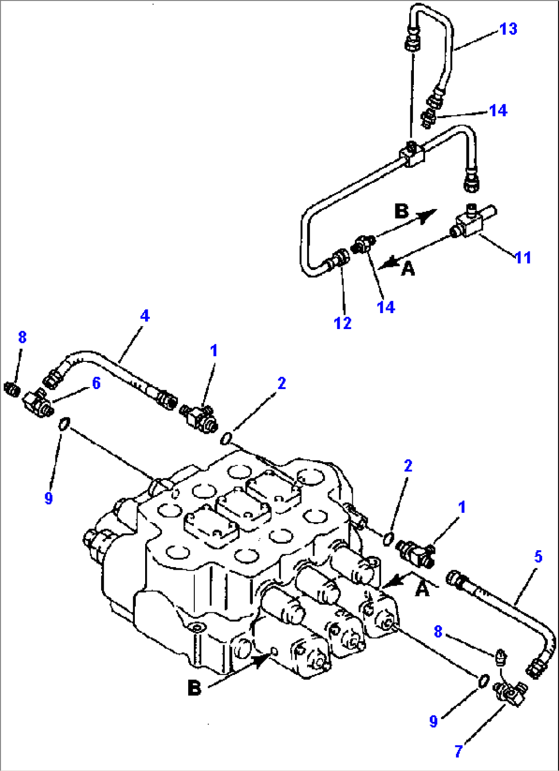 3-SPOOL CONTROL VALVE (4/4)