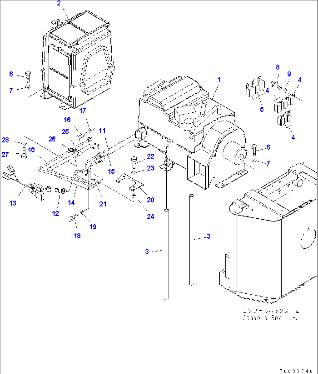 FLOOR FRAME (AIR CONDITIONER AND HEATER)