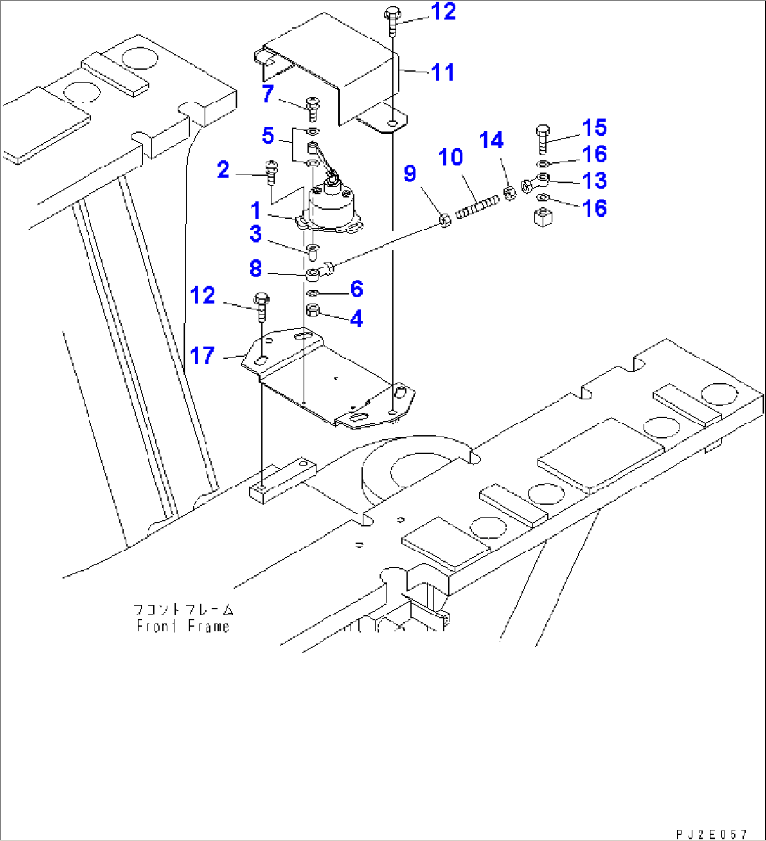 REAR HARNESS (ARTICULATE SENSOR)