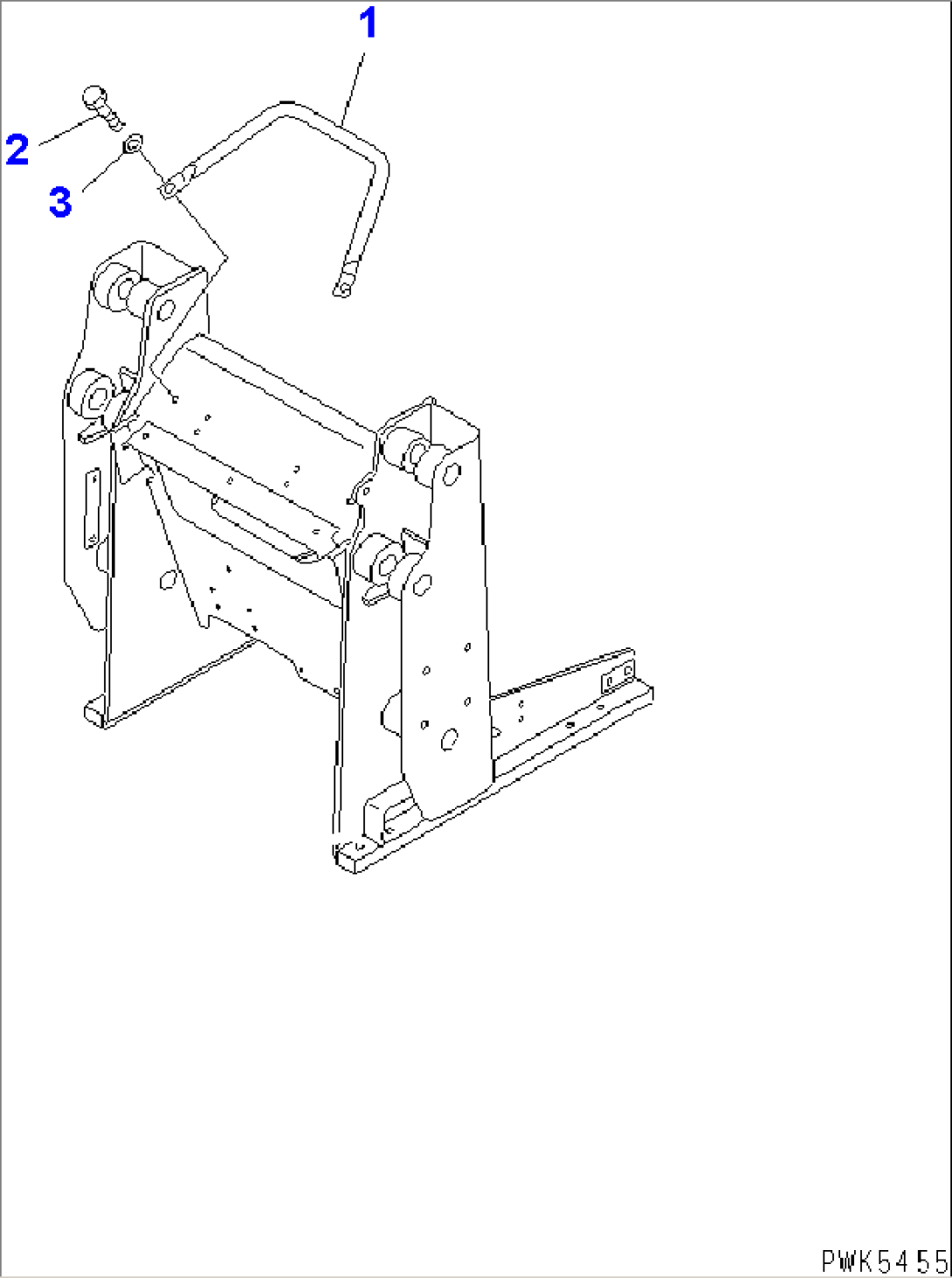 HANDRAIL (WITH 4-PILLAR TYPE CANOPY)