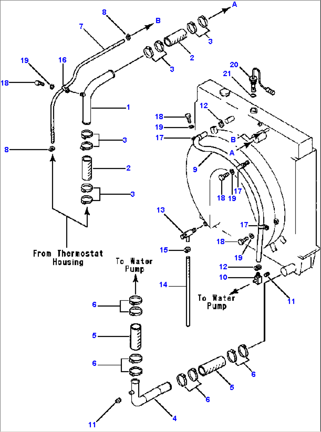 RADIATOR PIPING