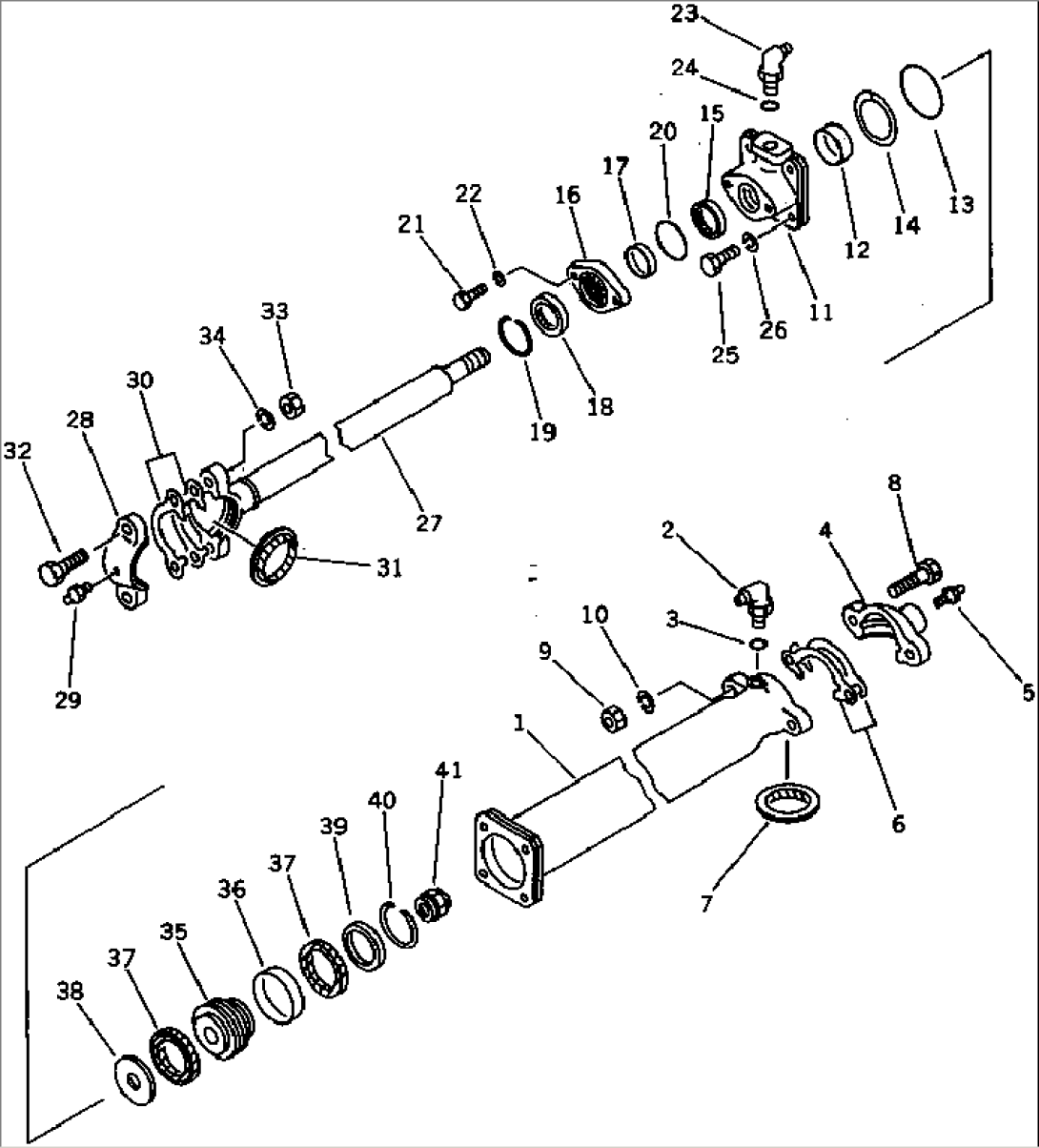 ROTOR SIDE SHIFT CYLINDER