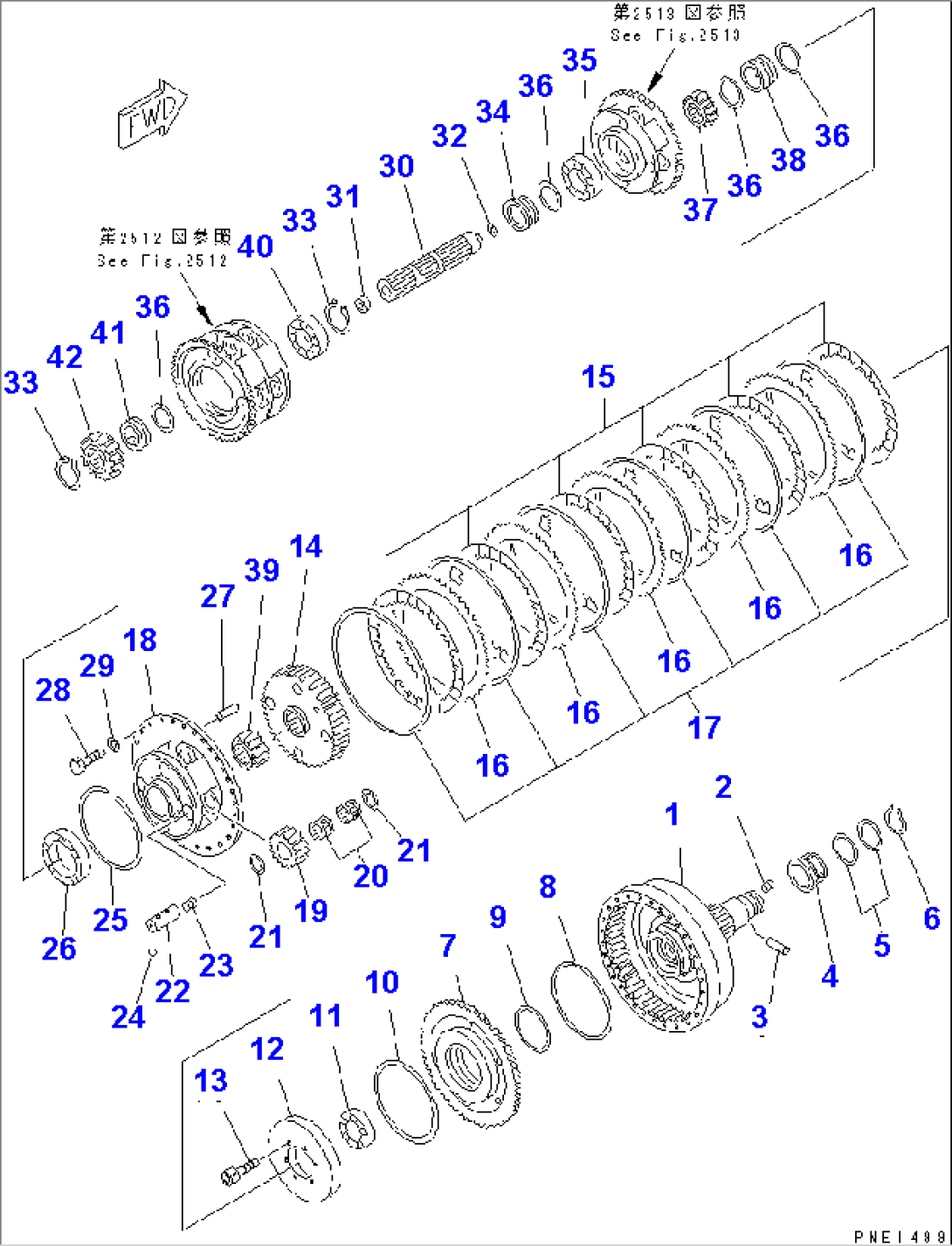 TRANSMISSION (3RD CLUTCH)