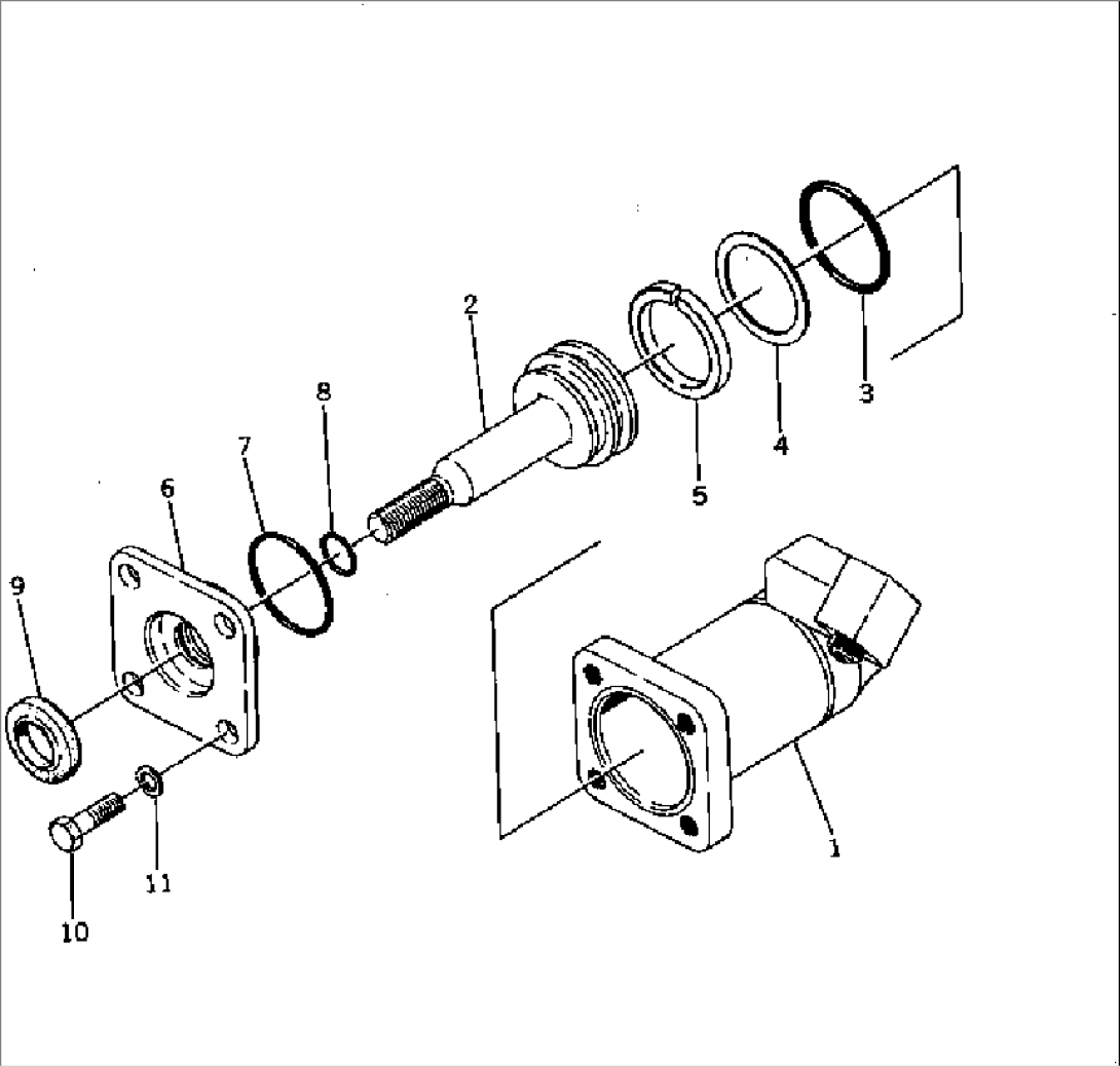 BRAKE CYLINDER (FOR TOWING WINCH)
