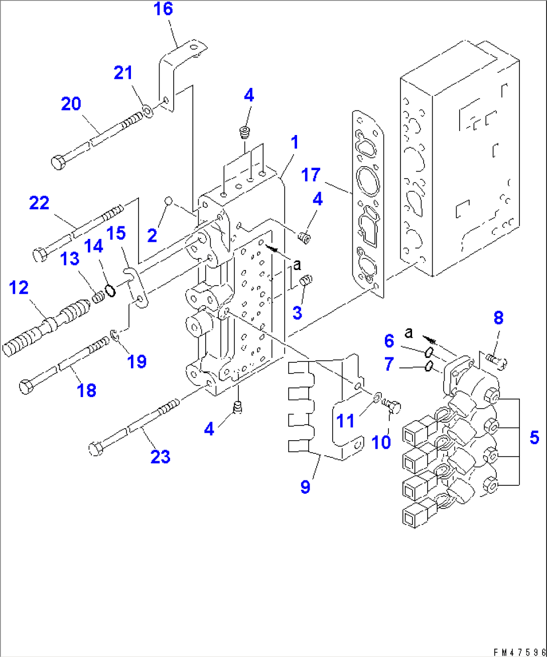 TRANSMISSION CONTROL VALVE (3/4) (SOLENOID VALVE)(#50001-)