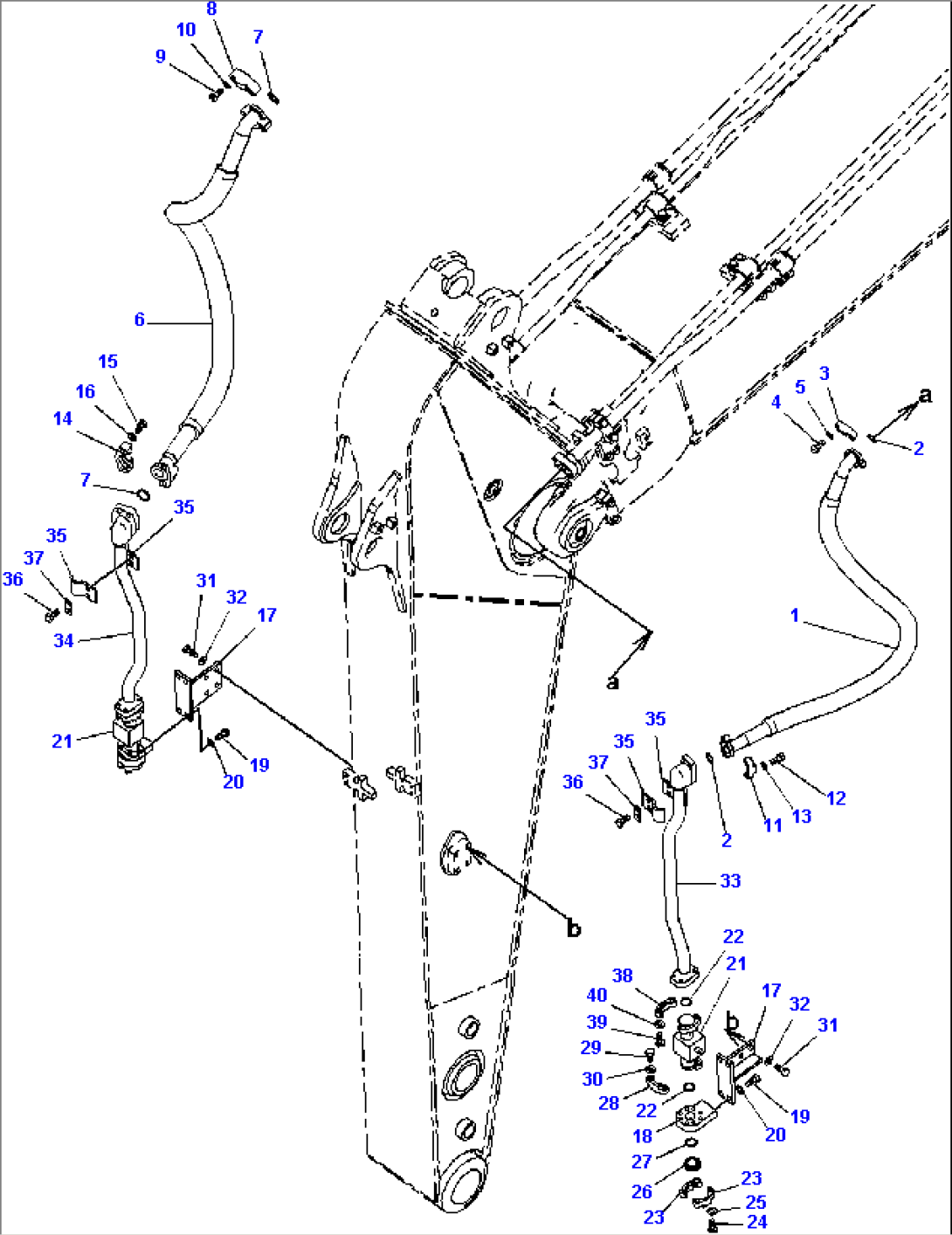1-Actuator Piping (3.2M Arm) (2/2)