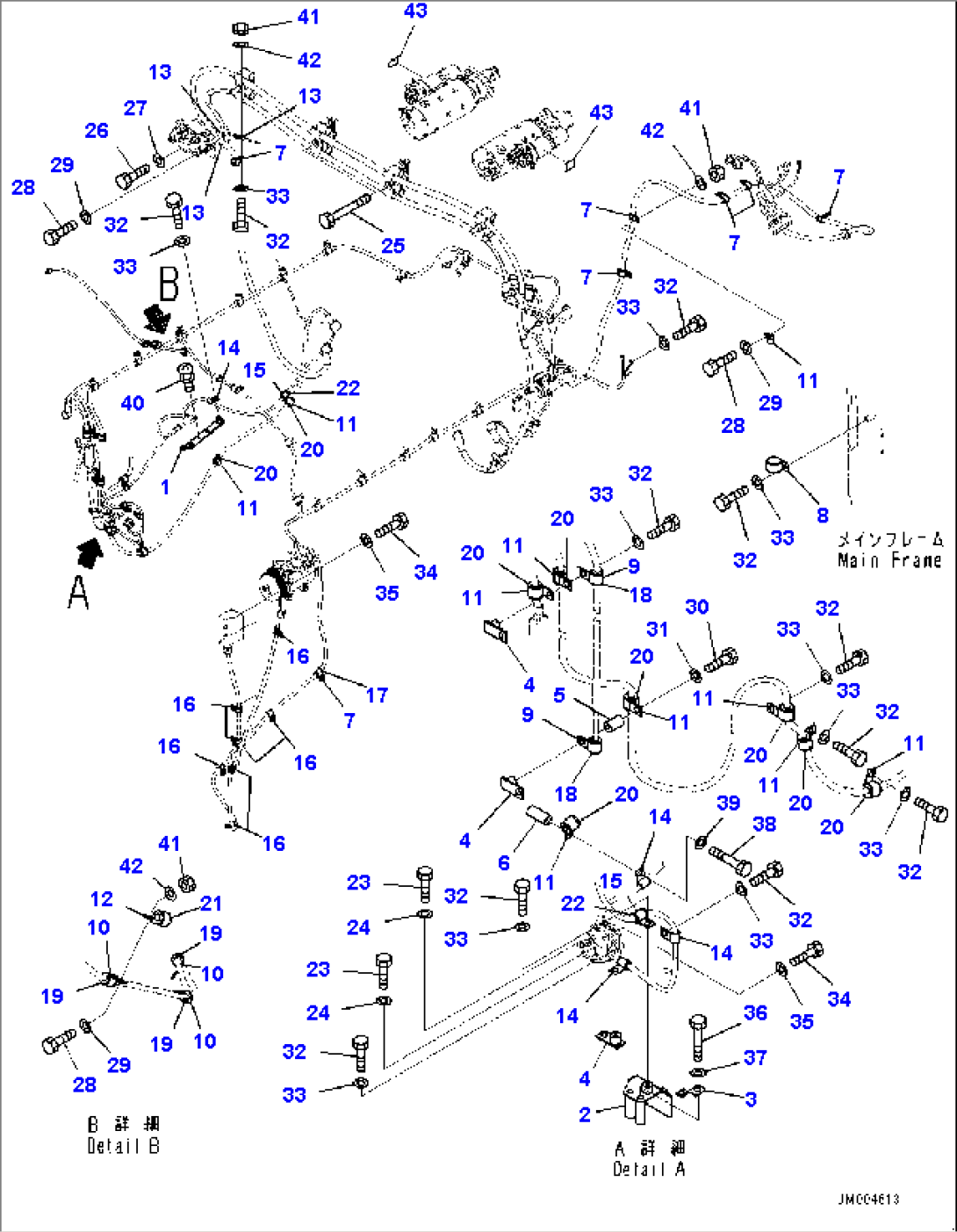 Engine Wiring Harness, Mounting (#80138-)