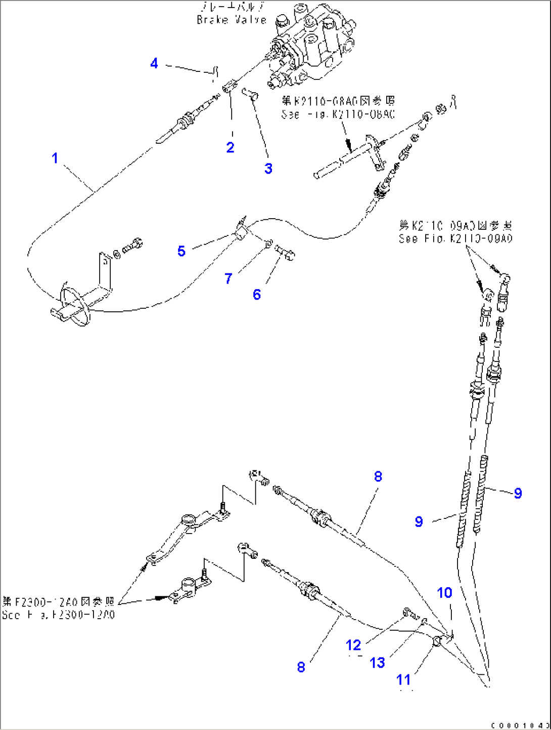 POWER LINE (TRANSMISSION AND BRAKE CONTORL)