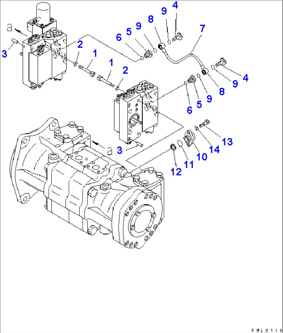 MAIN PUMP (15/15) (WITH TVC VALVE)(#10011-)