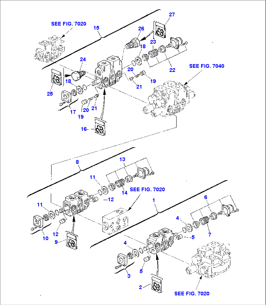 6-SPOOL CONTROL VALVE (2nd PART)