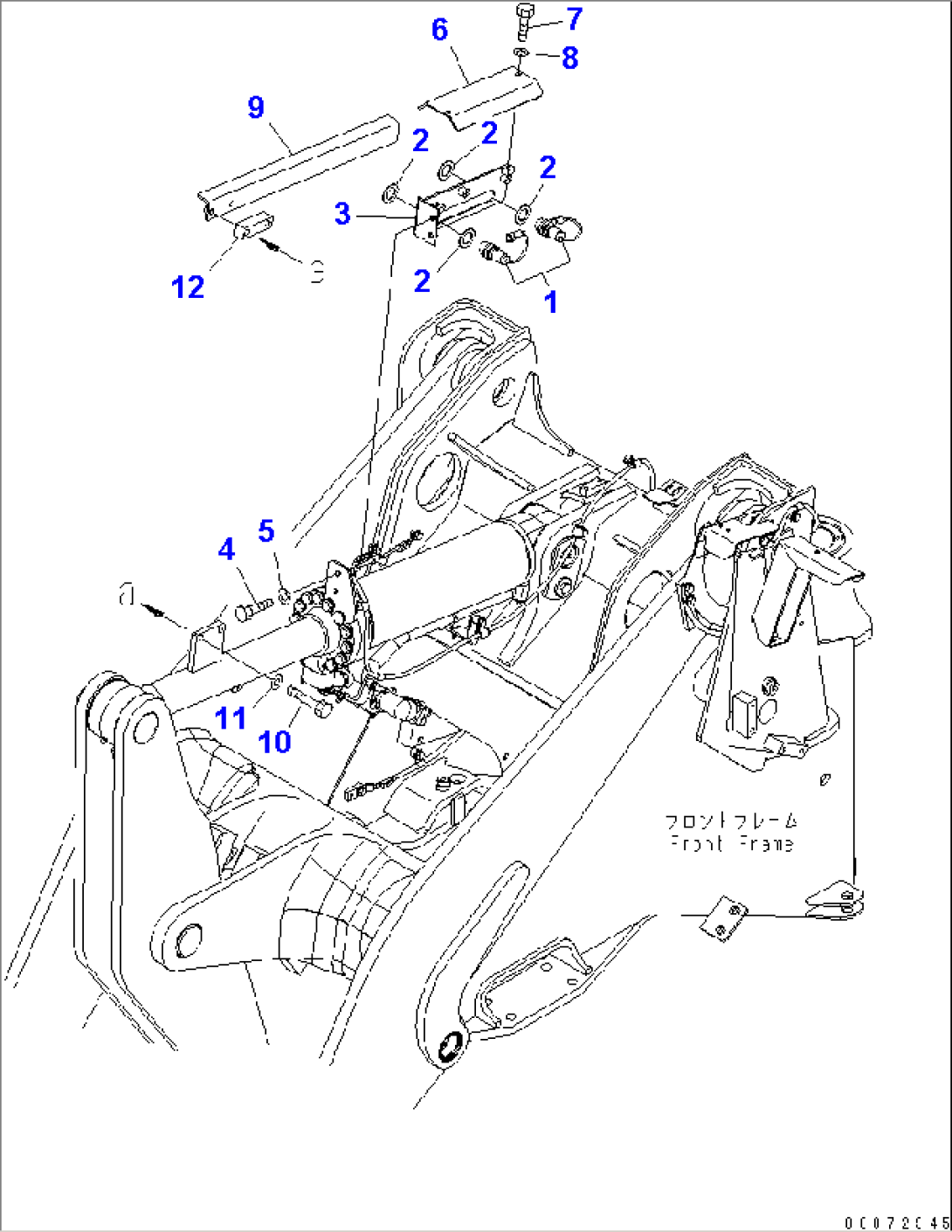 BUCKET POSITIONER (FOR MULTI COUPLER)(#75001-)