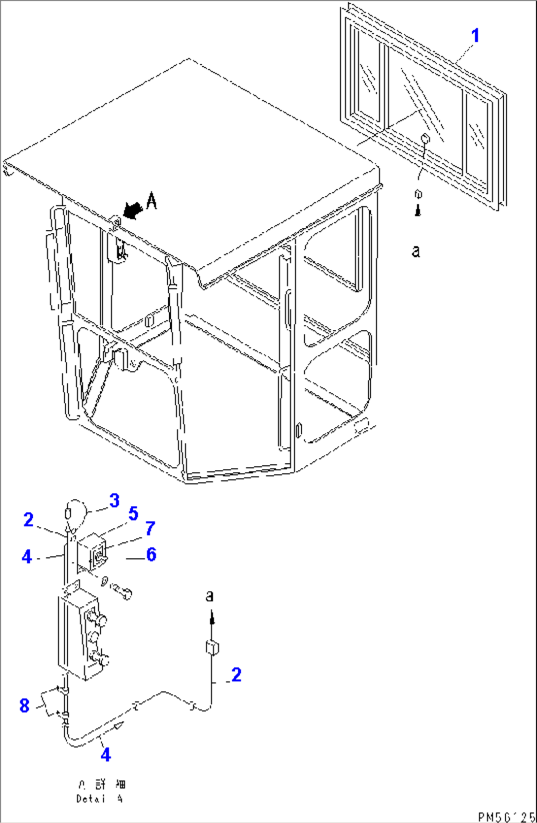 HEAT GLASS (REAR)(#11001-.)