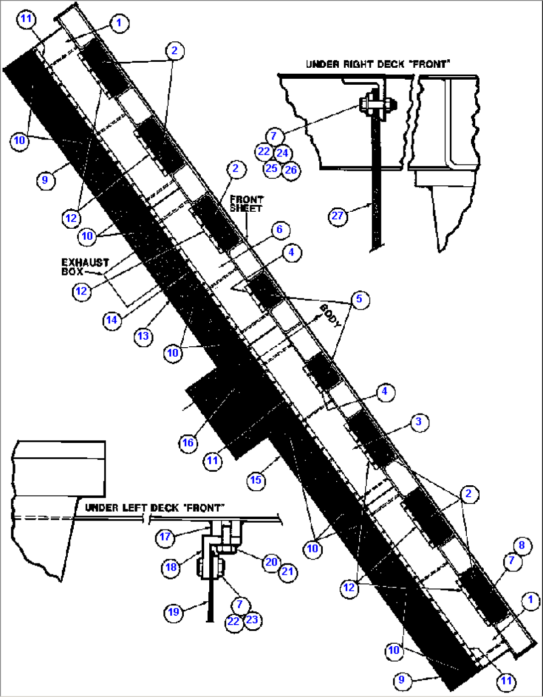 MUD FLAP INSTL - 1