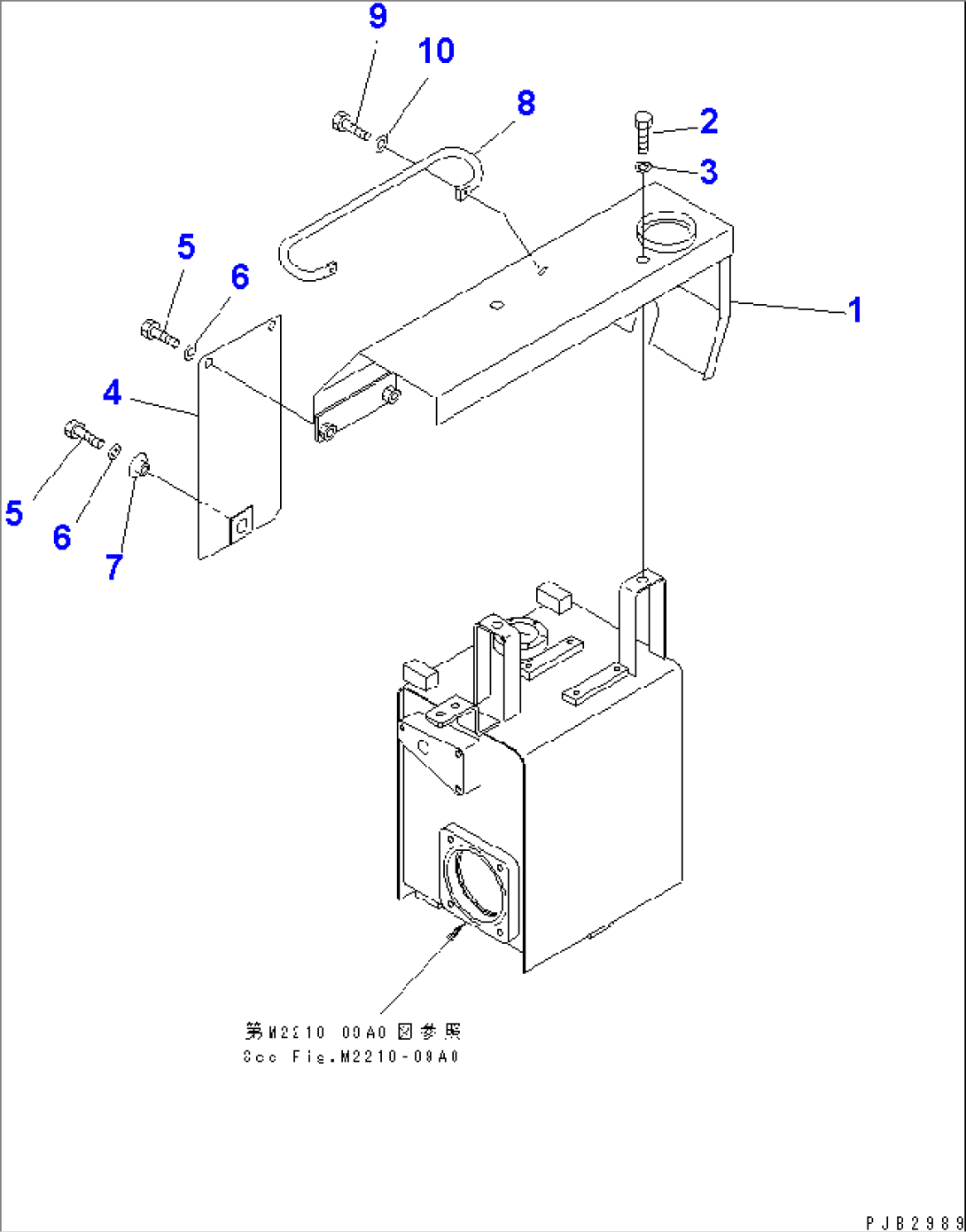 COUNTER WEIGHT TANK RELATED PARTS